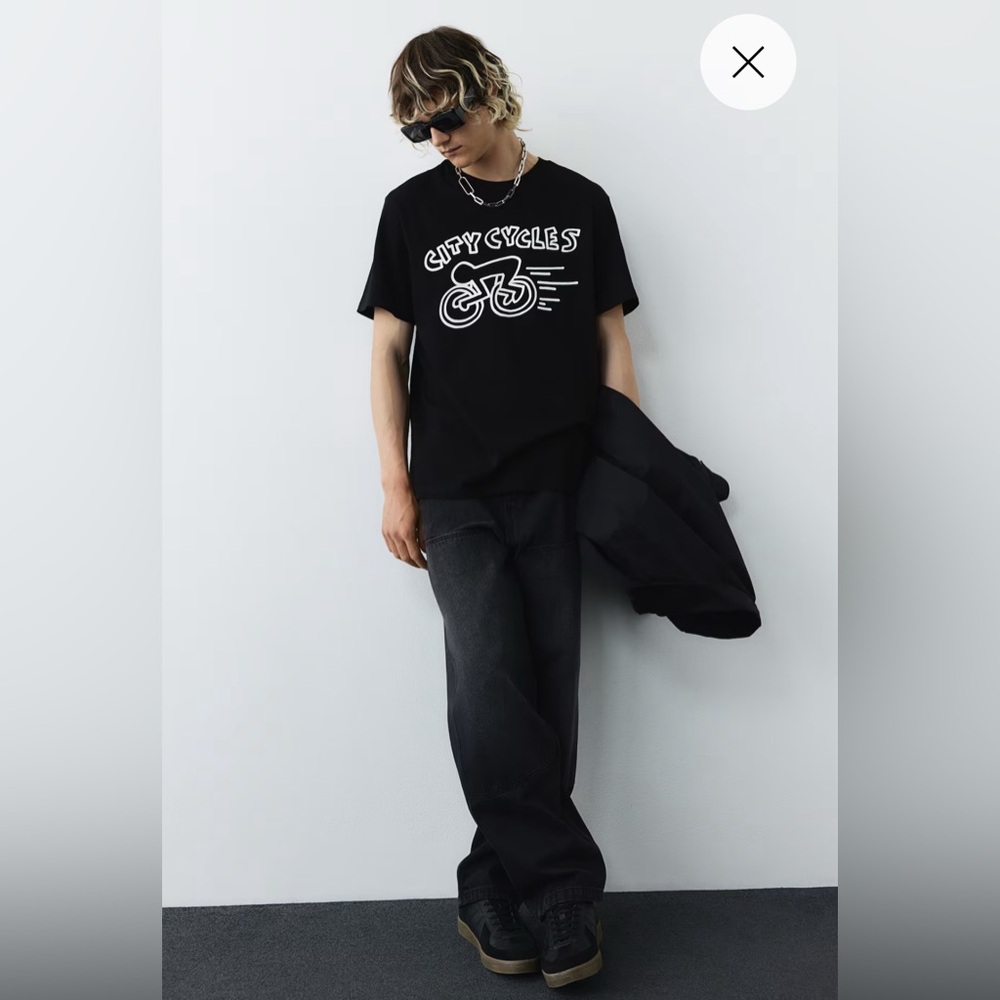 H&M City Cycle Keith Haring Shirt